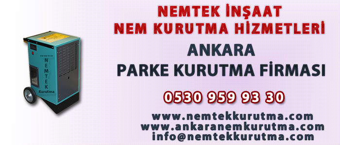 Ankara Parke Kurutma Firmas
