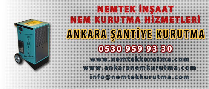 Ankara Şantiye Kurutma